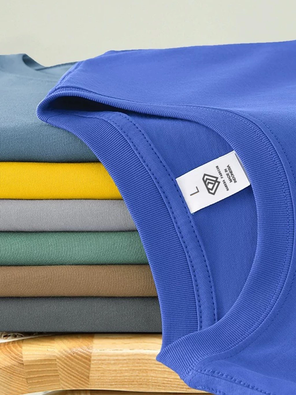 Kaos polos paket 6pc baju